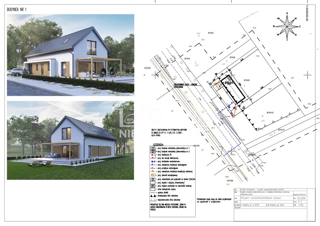 Działka budowlana 1102&nbsp;m², Rzędziny - zdjęcie 9