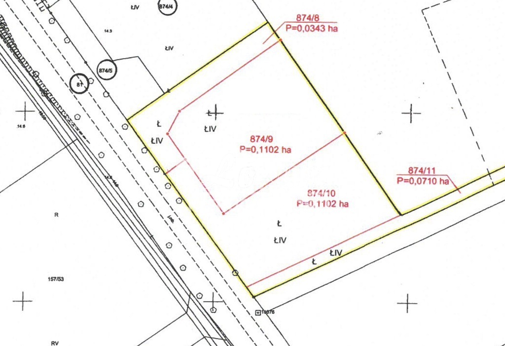 Działka budowlana 1102 m², Rzędziny - zdjęcie 7