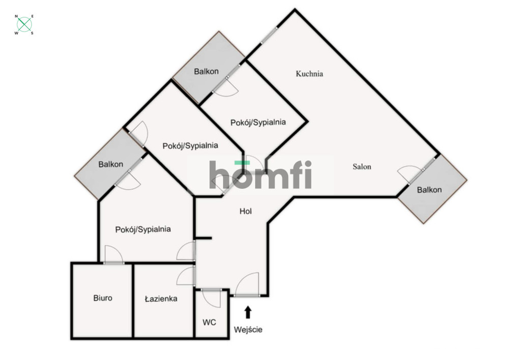Mieszkanie 104&nbsp;m², Rzeszów, Zalesie, al. gen. Władysława Sikorskiego - zdjęcie 17