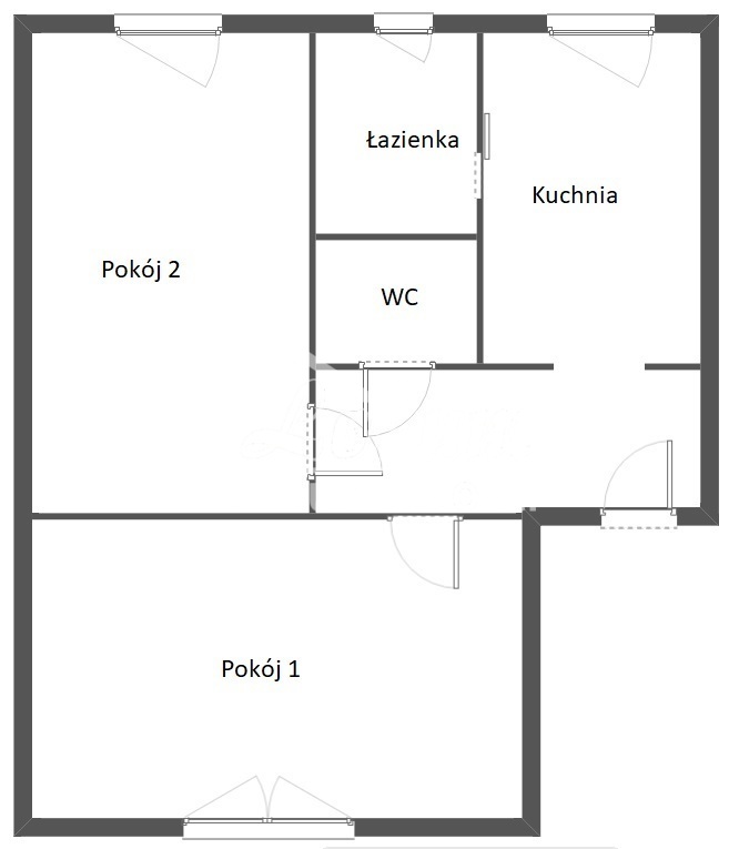 Mieszkanie 44,87&nbsp;m², Szczecin - zdjęcie 6