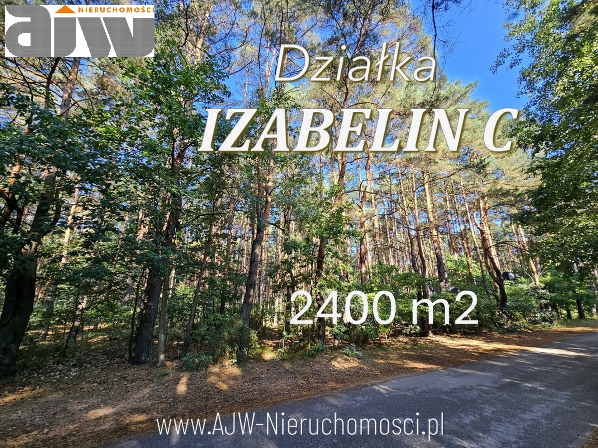 Działka budowlana Izabelin C 2400 m2 - zdjęcie 1