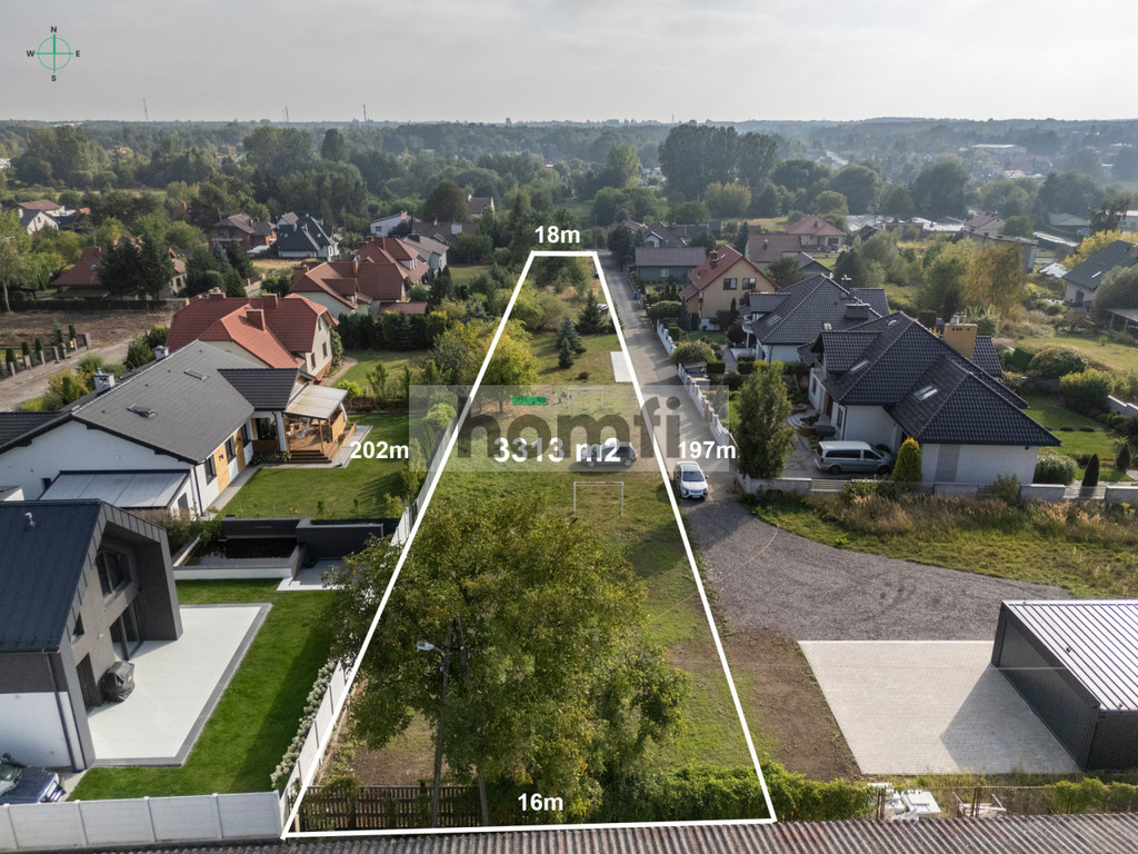 Działka budowlana 3313 m², Radom, Żakowice, Starowiejska - zdjęcie 2
