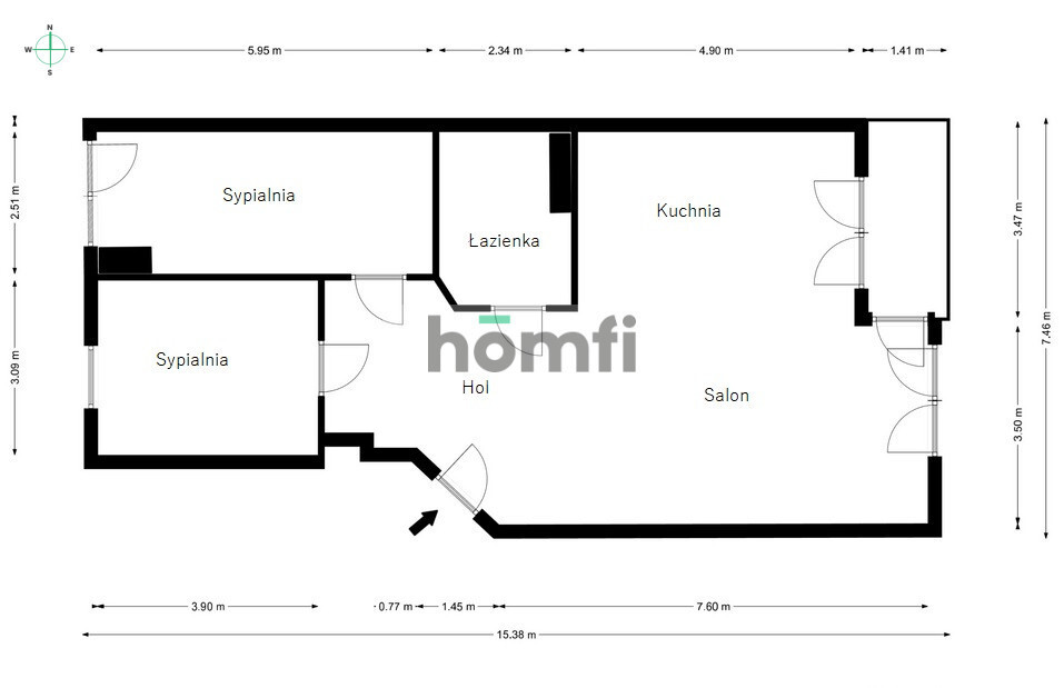 Mieszkanie 84,96&nbsp;m², Zamość, Lwowska - zdjęcie 19