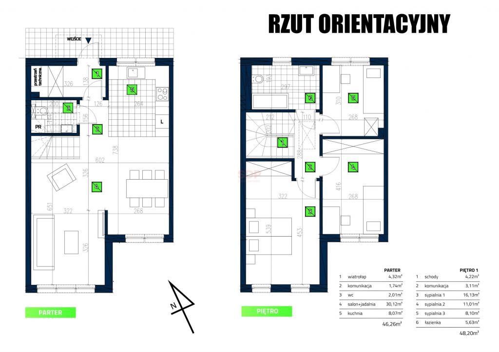 Dom 94 m², Święta Katarzyna, Magnoliowa - zdjęcie 7