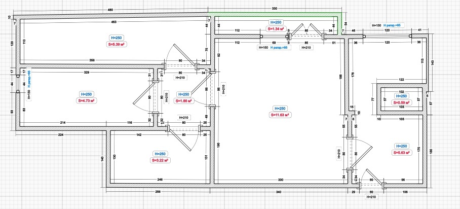 Mieszkanie 44,7&nbsp;m², Lublin, Tatary, Hutnicza - zdjęcie 13