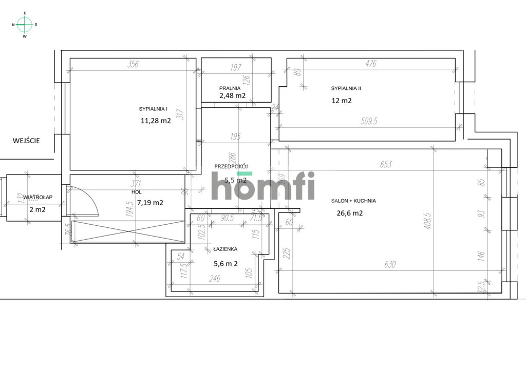 Mieszkanie 71,45 m², Rzeszów, Zwięczyca, Jarowa - zdjęcie 16