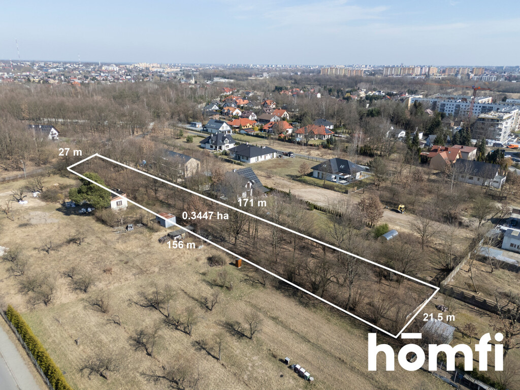 Działka budowlana 3461 m², Radom, Wośniki, Skrajna - zdjęcie 5