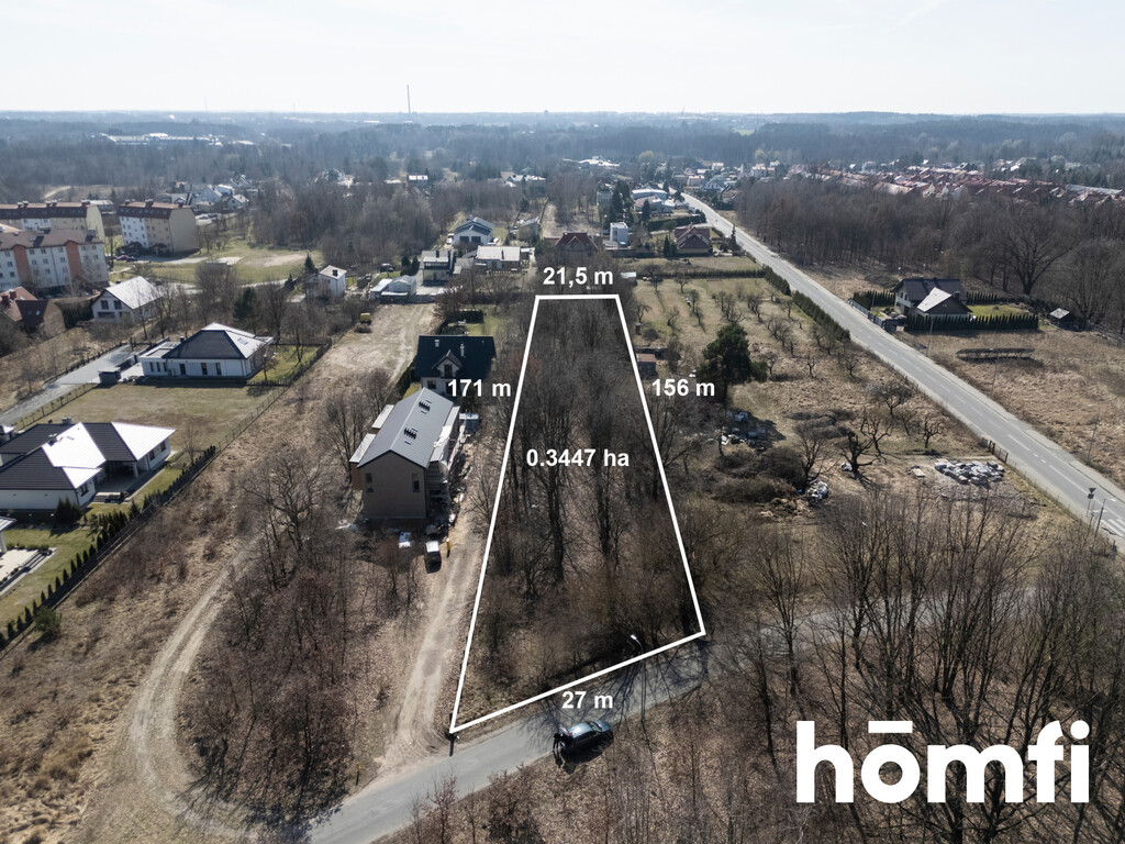Działka budowlana 3461 m², Radom, Wośniki, Skrajna - zdjęcie 1