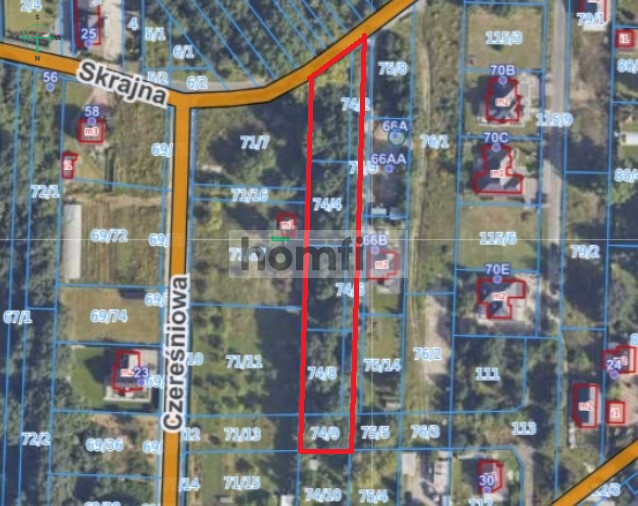 Działka budowlana 3461 m², Radom, Wośniki, Skrajna - zdjęcie 3