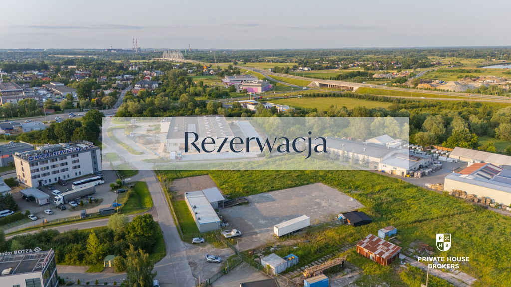 Działka inwestycyjna 9866&nbsp;m², Kraków, Podgórze, Feliksa Wrobela - zdjęcie 1