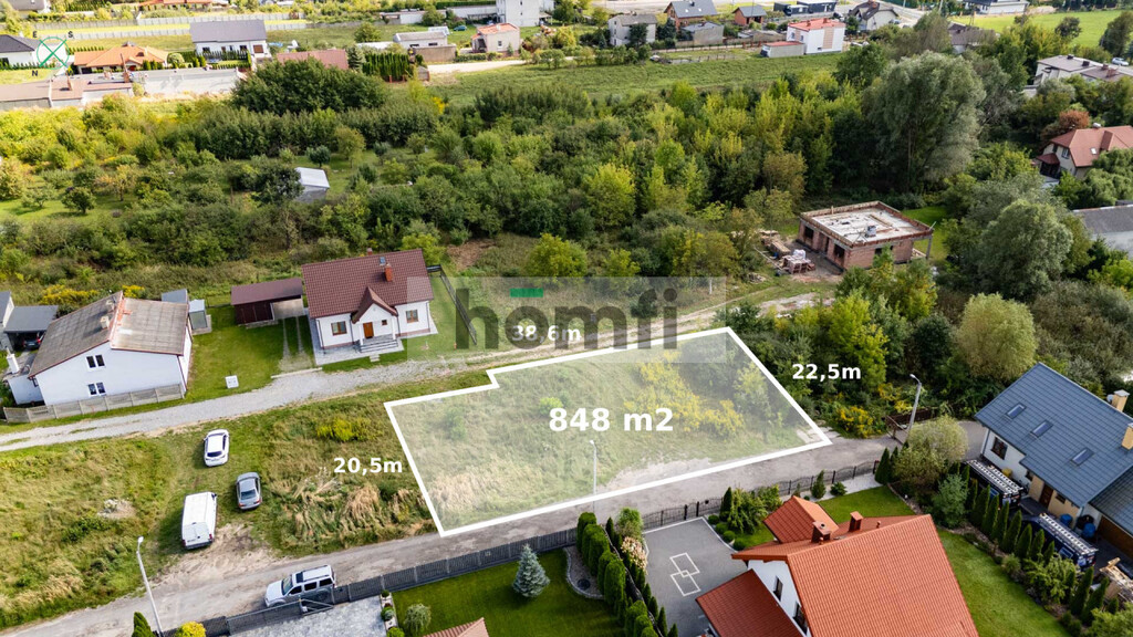 Działka budowlana 848&nbsp;m², Wacyn, Jaśminowa - zdjęcie 8