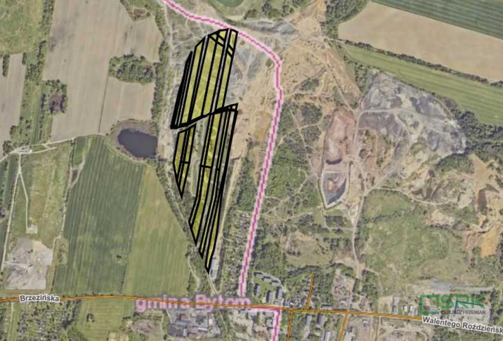 Działka inwestycyjna 9,14 ha, Bytom, Brzezińska - zdjęcie 1