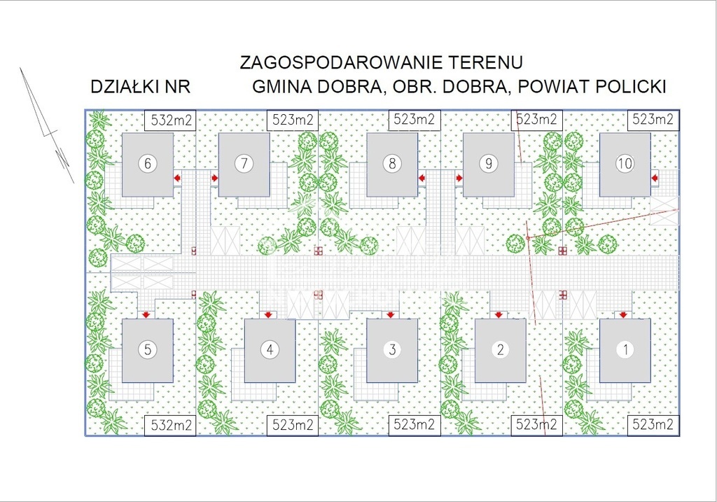 Działka budowlana 5575&nbsp;m², Dobra, Graniczna - zdjęcie 1