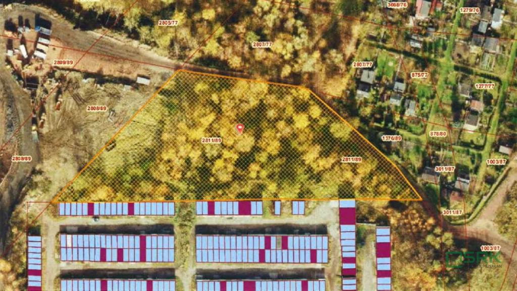 Działka inwestycyjna 9056 m², Bytom, Piłkarska - zdjęcie 1