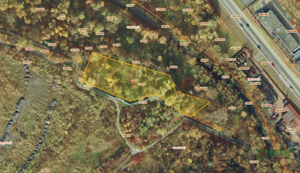 Działka inwestycyjna 4728 m², Bytom, Łagiewnicka - zdjęcie 1