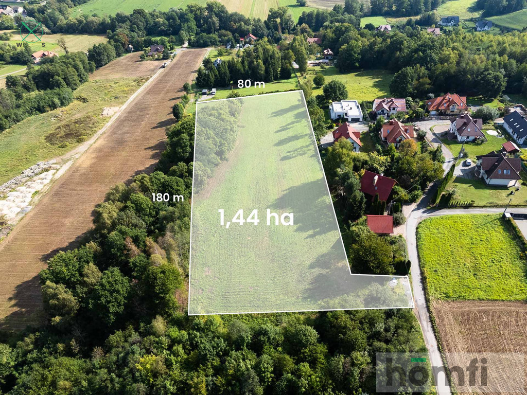 Działka budowlana 1,43 ha, Michałowice, Widokowa - zdjęcie 10