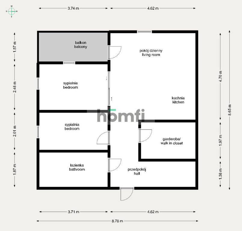 Mieszkanie 67 m², Kraków, Prądnik Czerwony, Dobrego Pasterza - zdjęcie 16