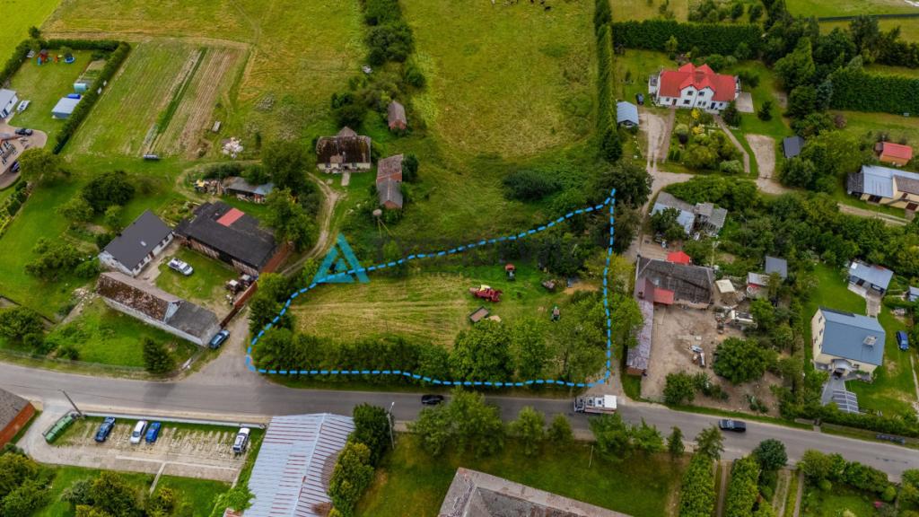 Działka pod agroturystykę - Naćmierz, 2200 m², tyl - zdjęcie 2