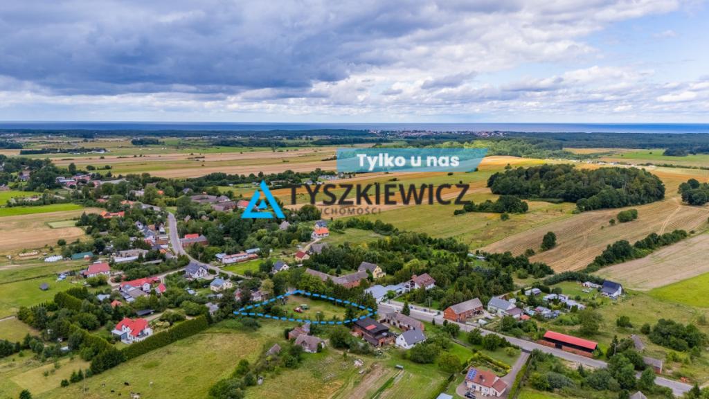Działka pod agroturystykę - Naćmierz, 2200 m², tyl - zdjęcie 1