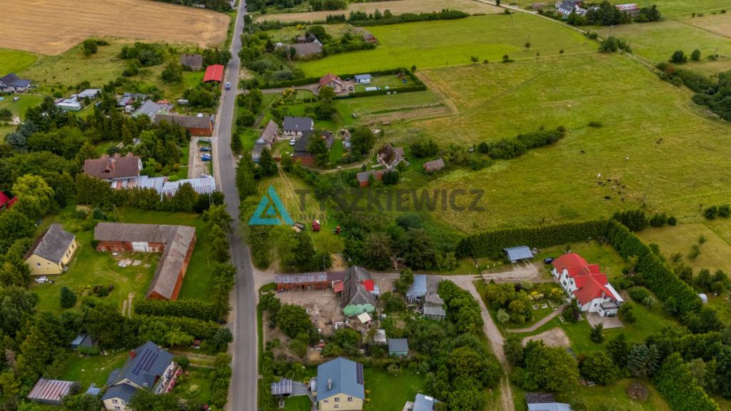 Działka pod agroturystykę - Naćmierz, 2200 m², tyl - zdjęcie 3