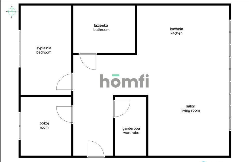 Mieszkanie 60&nbsp;m², Kraków, Kazimierz, Józefa Dietla - zdjęcie 14
