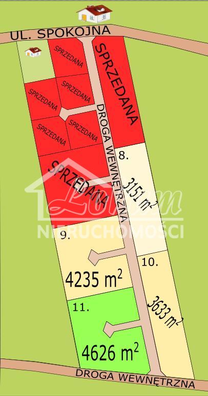 Działka rolna 4626&nbsp;m², Żarnowo - zdjęcie 4
