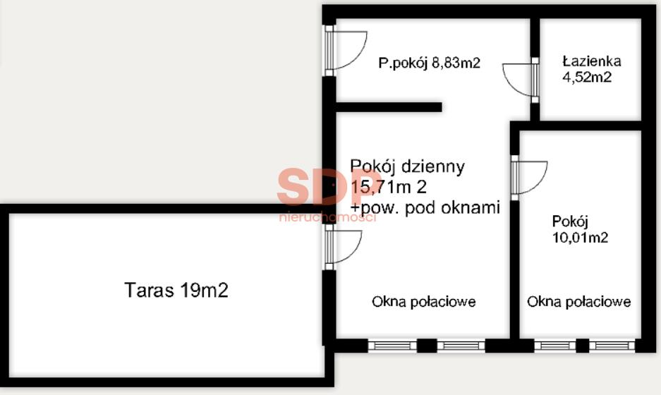 Mieszkanie 58 m², Wrocław, Kamieńskiego Henryka Michała - zdjęcie 15