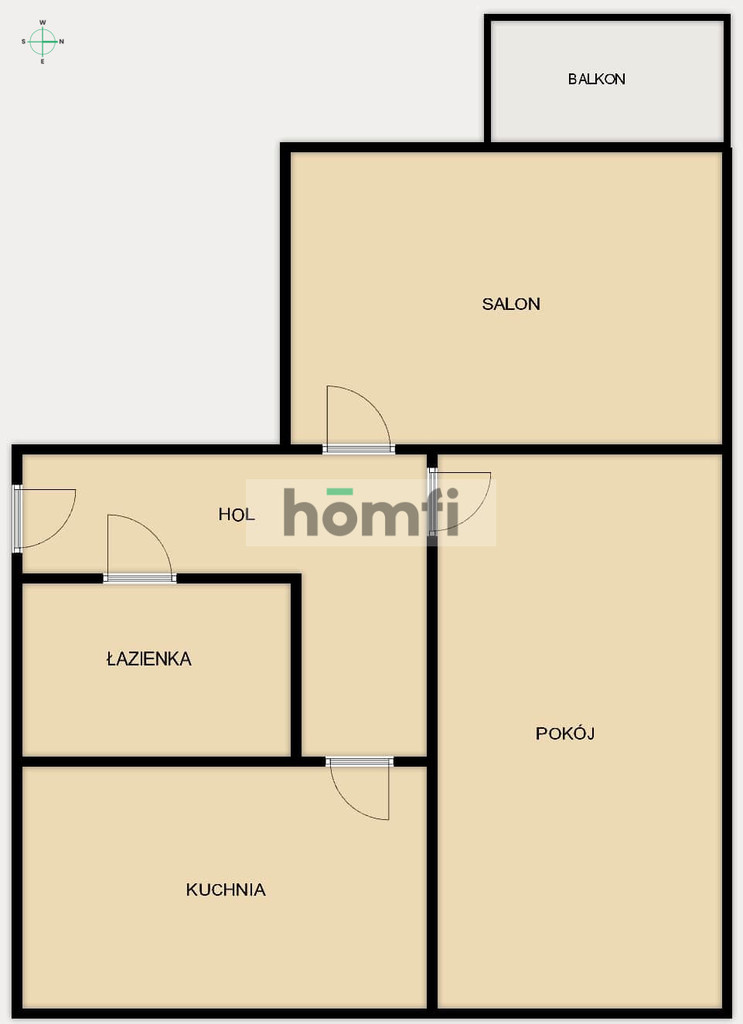 Mieszkanie 47,4 m², Mielec, Leopolda Staffa - zdjęcie 12