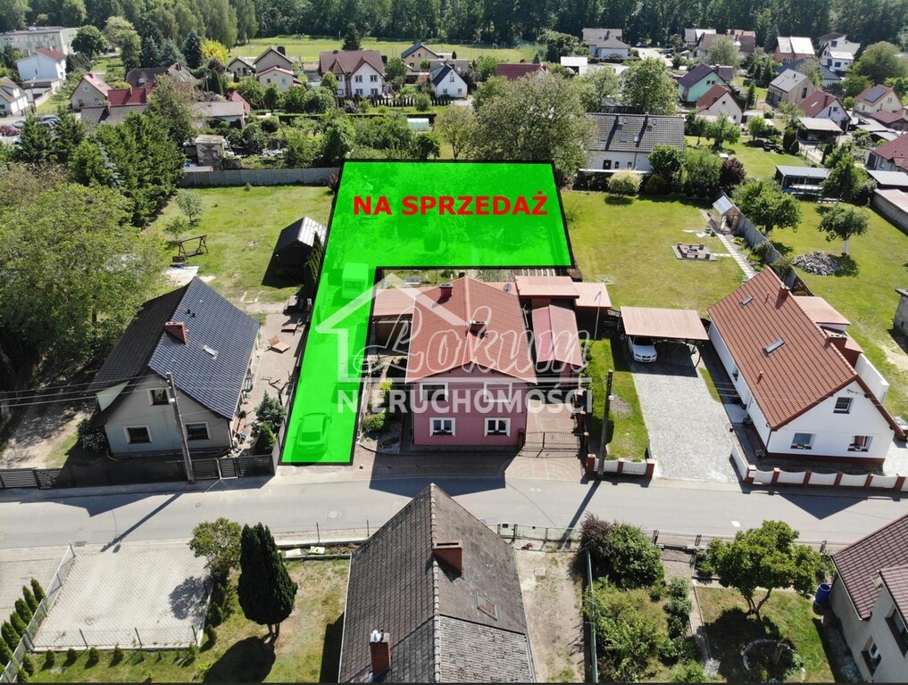 Działka budowlana 952&nbsp;m², Goleniów - zdjęcie 2