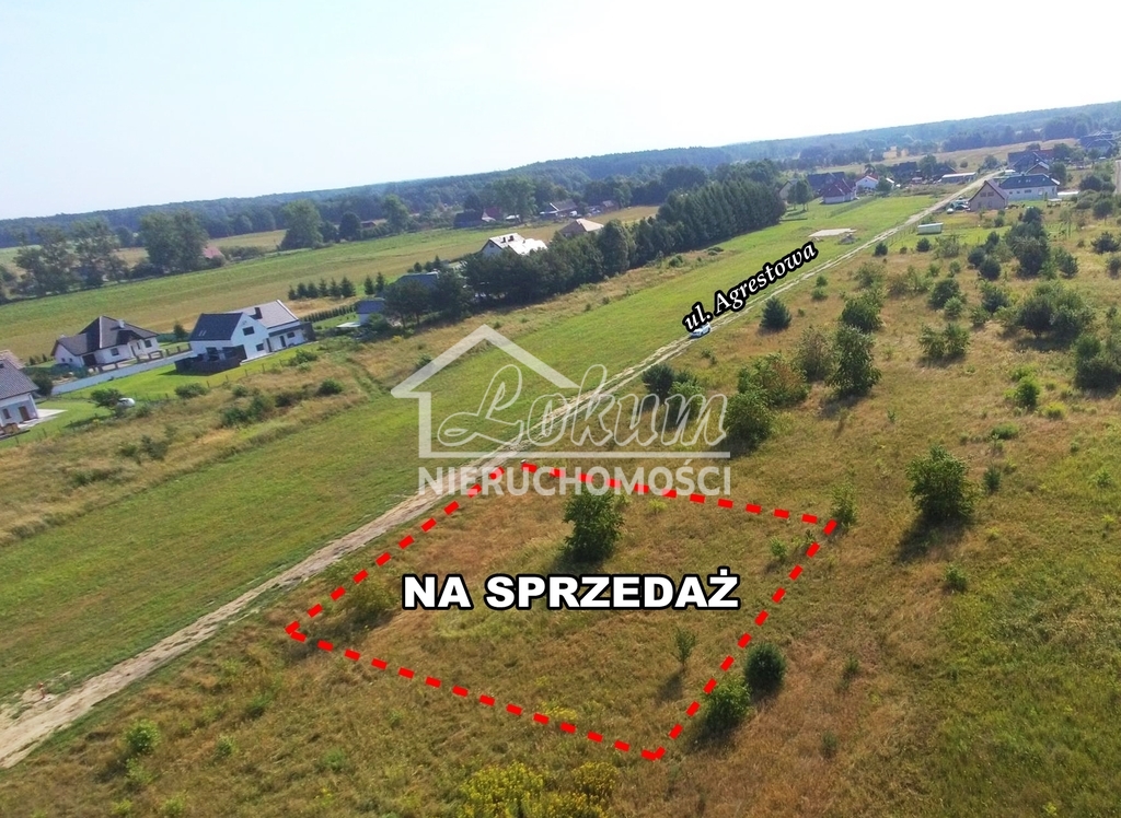 Działka budowlana 1505&nbsp;m², Białuń - zdjęcie 3