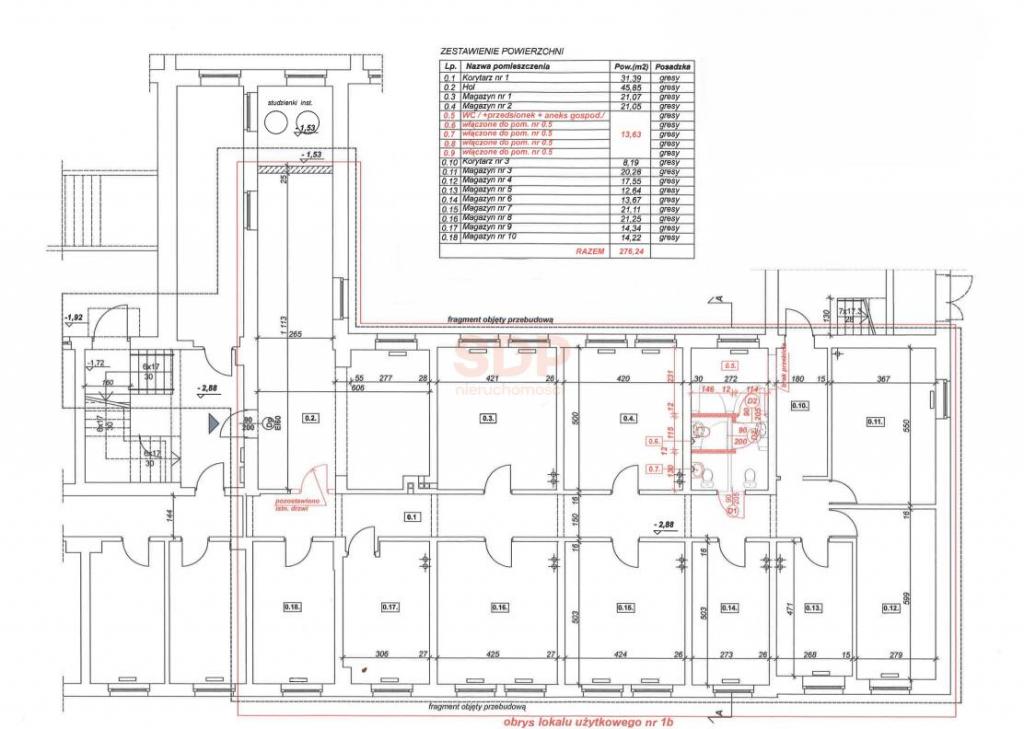 Lokal usługowy na sprzedaż, 276 m², Wrocław, Psie Pole, Kamieńskiego Henryka Michała - zdjęcie 12