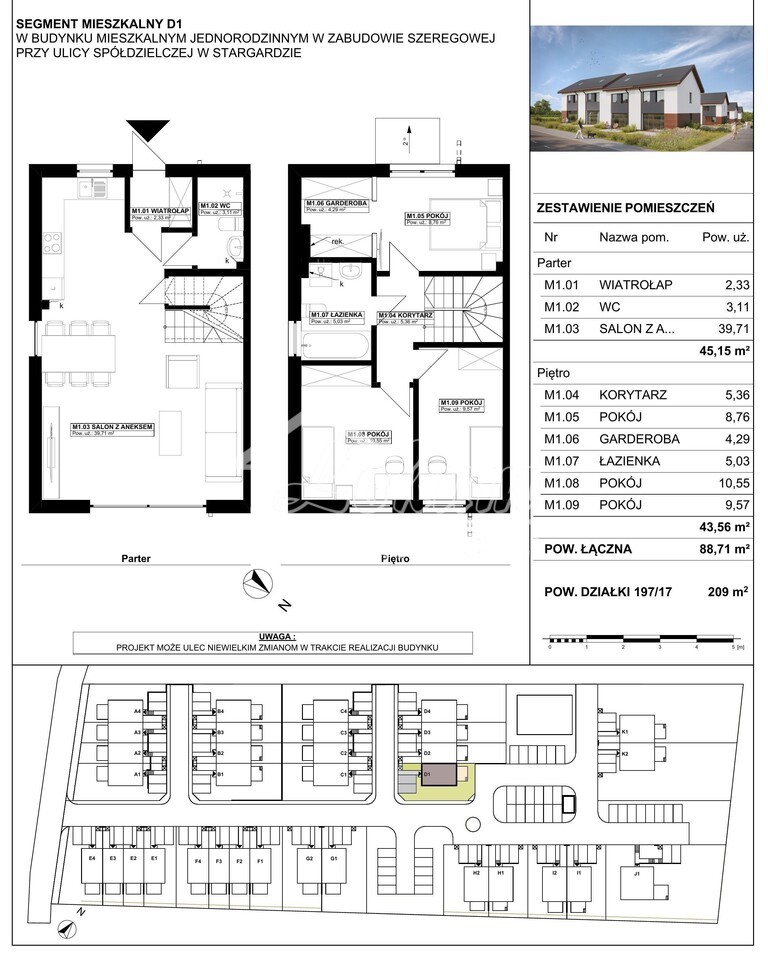 Dom 88,71&nbsp;m², Stargard - zdjęcie 6