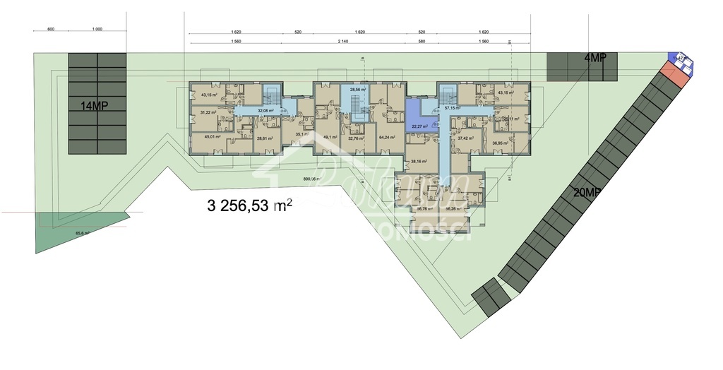 Działka budowlana 3263&nbsp;m², Szczecin - zdjęcie 1