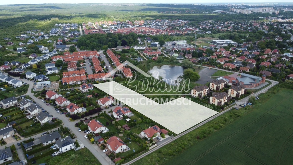 Działka budowlana 8375&nbsp;m², Szczecin, Herbaciana - zdjęcie 2