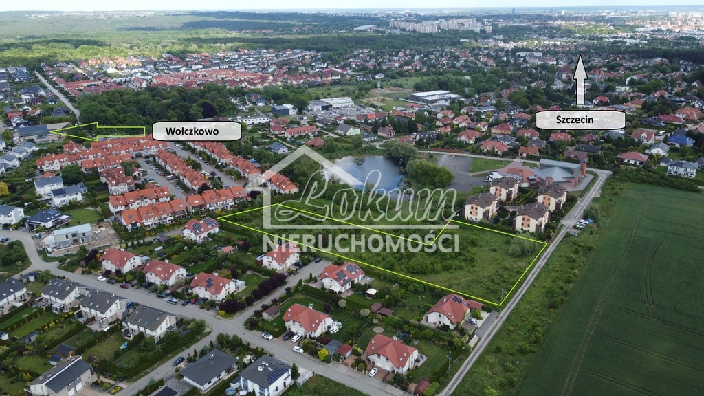 Działka budowlana 8375&nbsp;m², Szczecin, Herbaciana - zdjęcie 1
