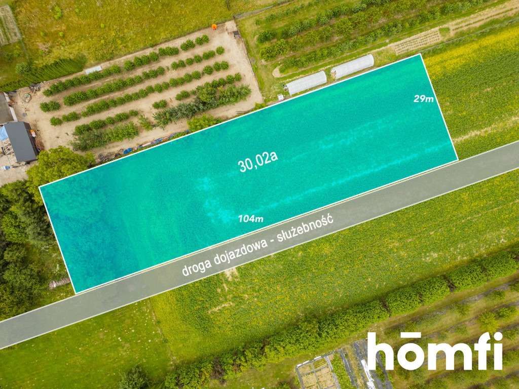 Działka rolna 3002 m², Motycz - zdjęcie 2