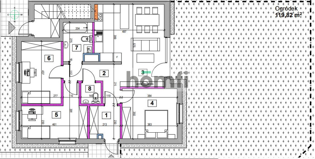 Mieszkanie 80 m², Wysoka, Chabrowa - zdjęcie 16