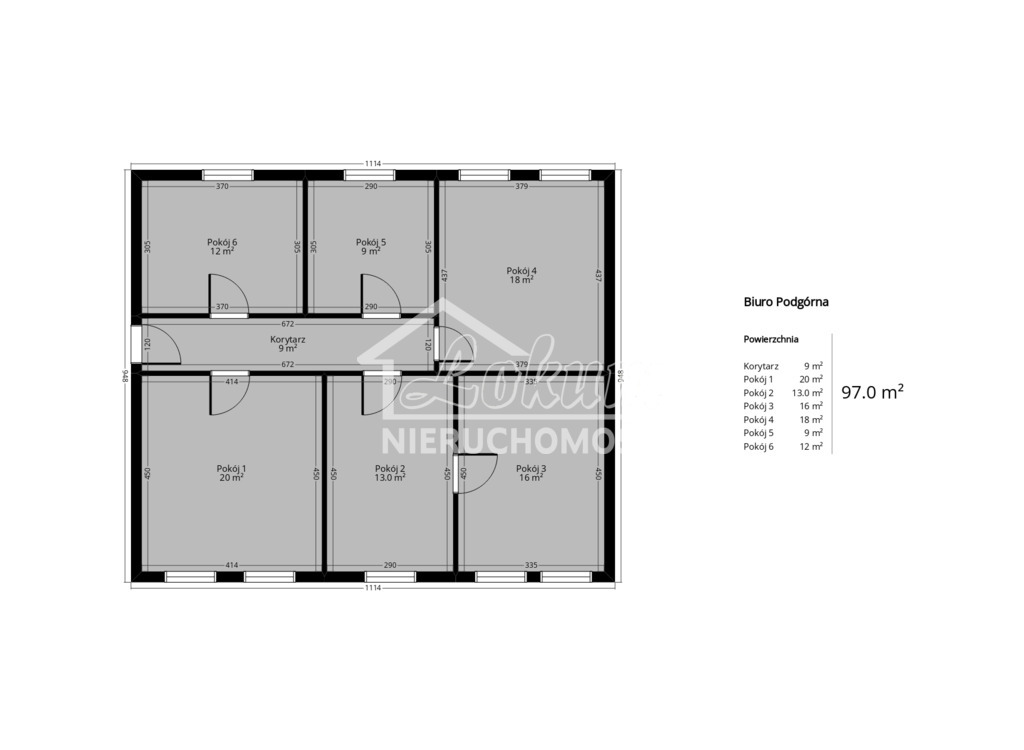 Lokal biurowy do wynajęcia, 97&nbsp;m², Szczecin, Stare Miasto, Podgórna - zdjęcie 8
