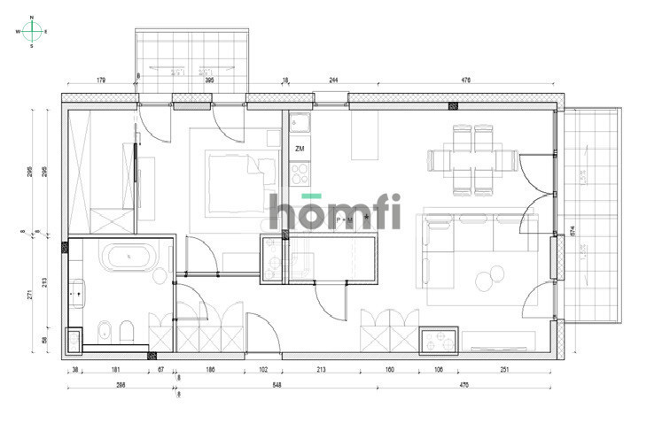 Mieszkanie 70,88 m², Poznań, Sołacz, Michała Drzymały - zdjęcie 12