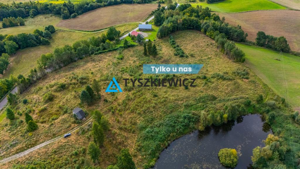 Działka z widokiem na jezioro Stropno - zdjęcie 1