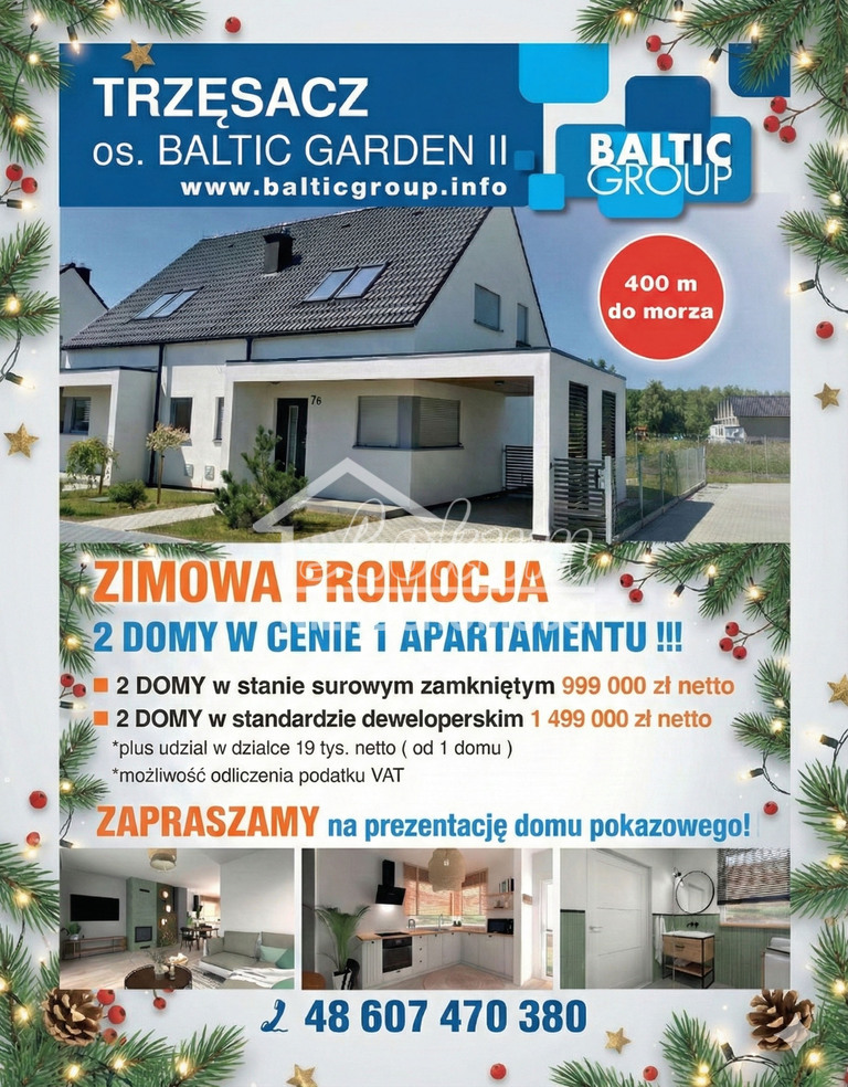 Dom 160 m², Trzęsacz, Łąkowa - zdjęcie 2