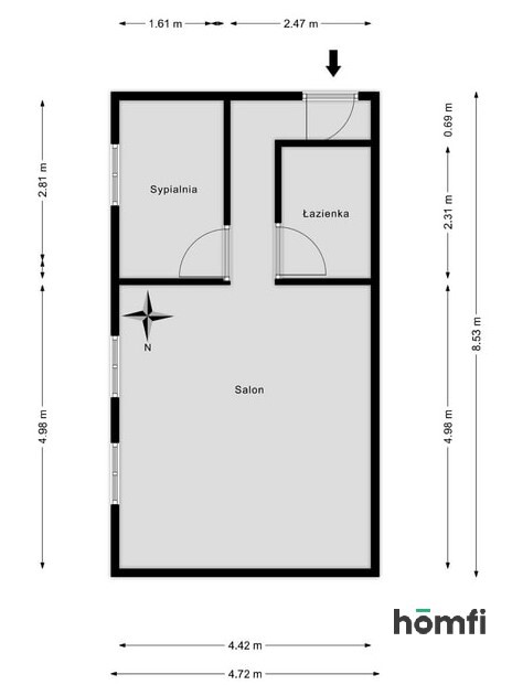 Mieszkanie 35&nbsp;m², Katowice, Szopienice, Przelotowa - zdjęcie 8