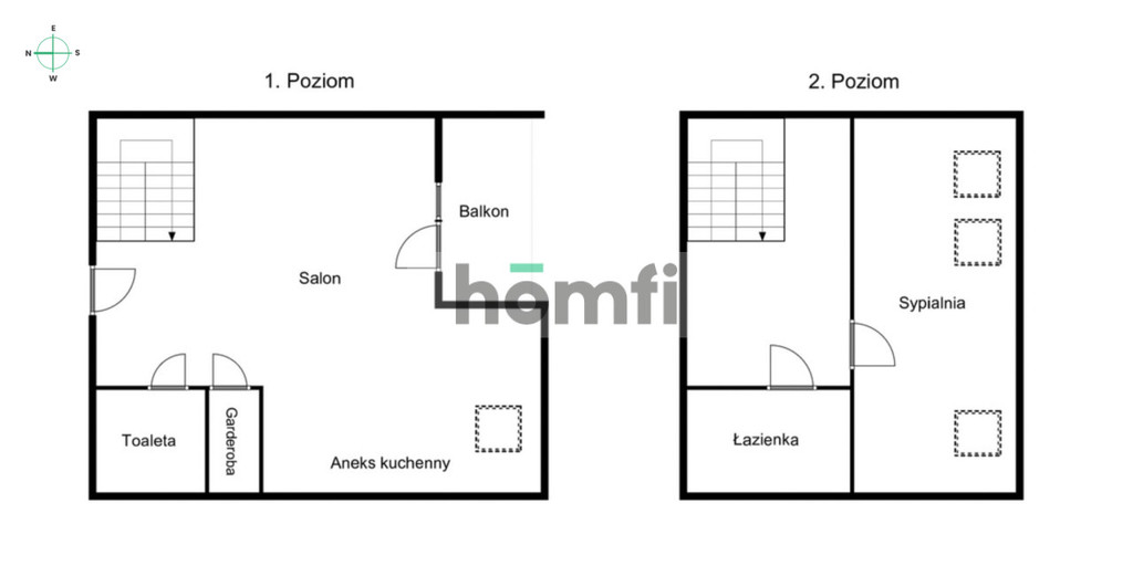 Mieszkanie 57,7&nbsp;m², Wrocław, Fabryczna, Główna - zdjęcie 14