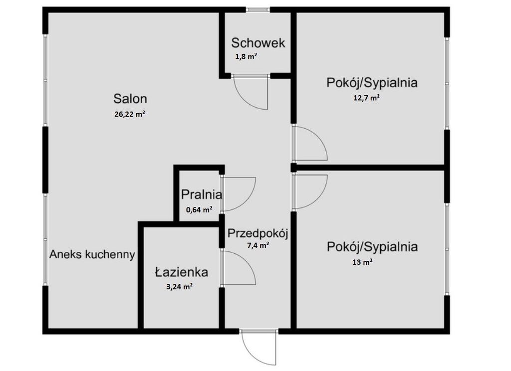 Mieszkanie 65 m², Lubaczów, Fryderyka Szopena - zdjęcie 12