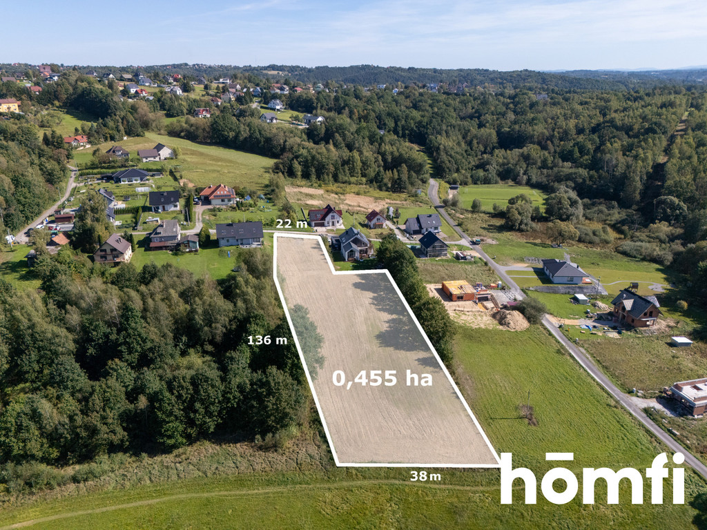 Działka budowlana 4554 m², Olszowice, Bystra - zdjęcie 2