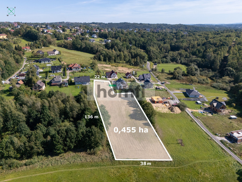 Działka budowlana 4554 m², Olszowice, Bystra - zdjęcie 19