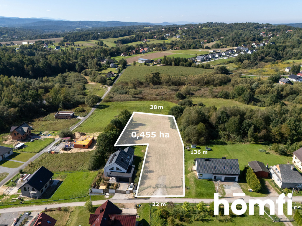 Działka budowlana 4554 m², Olszowice, Bystra - zdjęcie 1