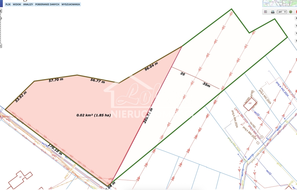 Działka rolna 3,37&nbsp;ha, Szczecin - zdjęcie 5
