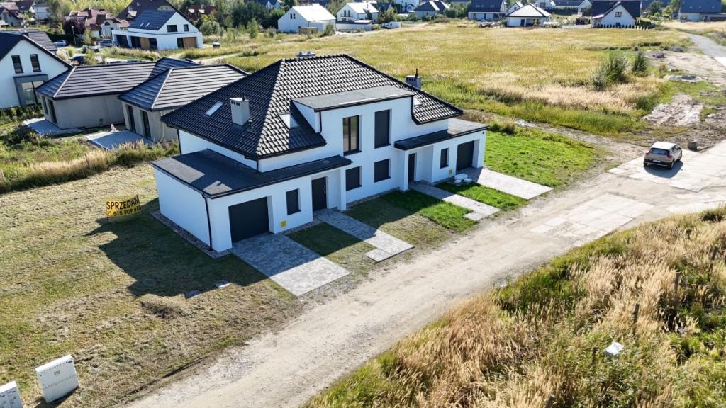 gotowy! bez prowizji, bez pcc, bliźniak, las - zdjęcie 1