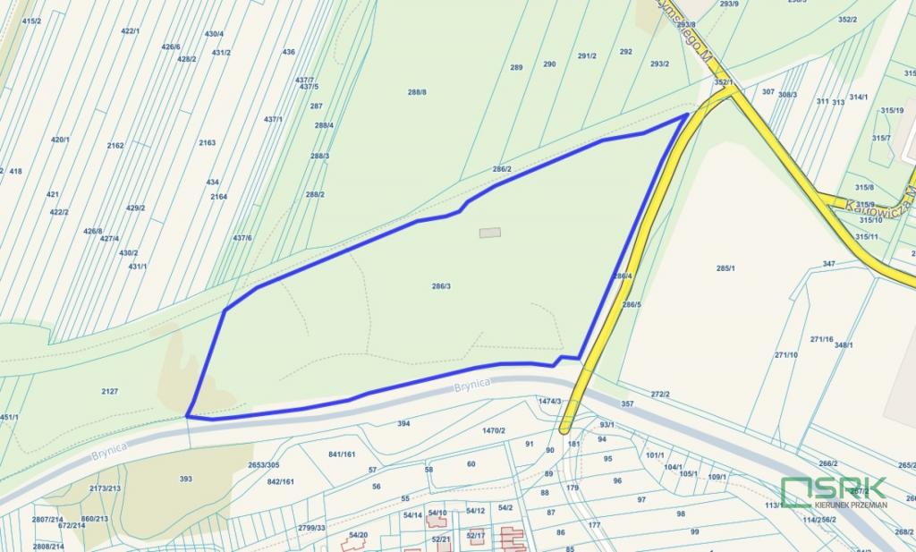 Działka inwestycyjna 6,05 ha, Wojkowice, Karłowicza - zdjęcie 1